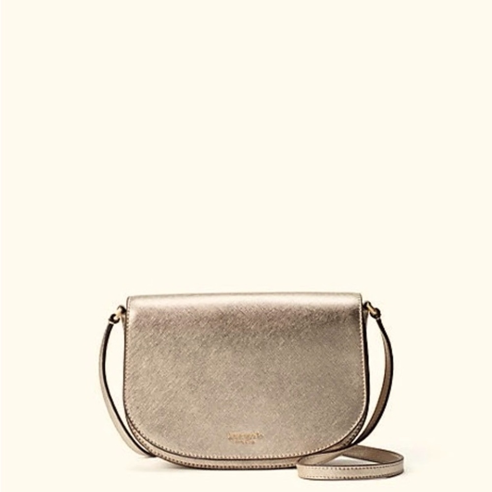 NWT Kate Spade Metallic Crossbody